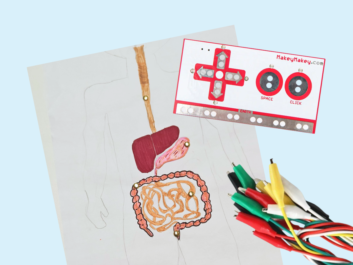 Makey Makey interactieve poster